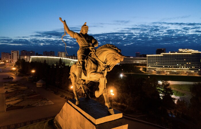 Уфа, памятник Салавату Юлаеву